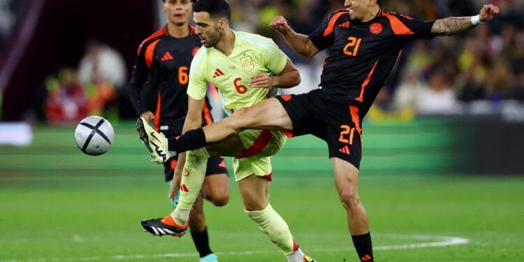 স্পেনের বিপক্ষে প্রথম জয়ের স্বাদ কলম্বিয়ার