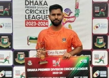 প্রথমবার ৫ উইকেট রিশাদের, শামীমের ব্যাটে ৪৩ বলে ৮৬