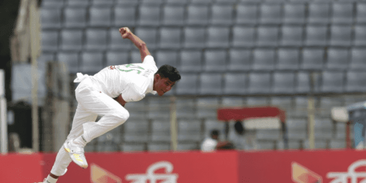 নাহিদ রানার তোপে অলআউট শ্রীলঙ্কা