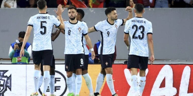 রোনালদোকে ছাড়া পর্তুগালের গোল উৎসব