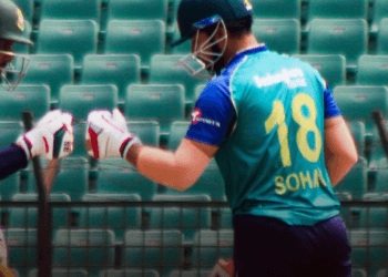 সোহানের ঝড়ো সেঞ্চুরিতে চ্যালেঞ্জিং পুঁজি শেখ জামালের