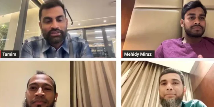 ফোনালাপের রহস্য ফাঁস করলেন তামিম