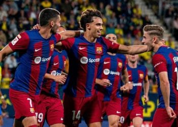 ‘ওভারহেড’ কিকে গোল ফেলিক্সের, জিতল বার্সেলোনা