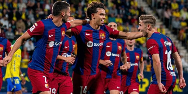 ‘ওভারহেড’ কিকে গোল ফেলিক্সের, জিতল বার্সেলোনা