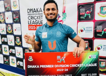 রনি-নাসুমের বোলিংয়ে মাত্র ৪০ রানে অলআউট গাজী টায়ার্স