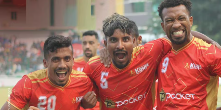 শেখ জামালকে হারিয়ে শিরোপার আরও কাছে কিংস