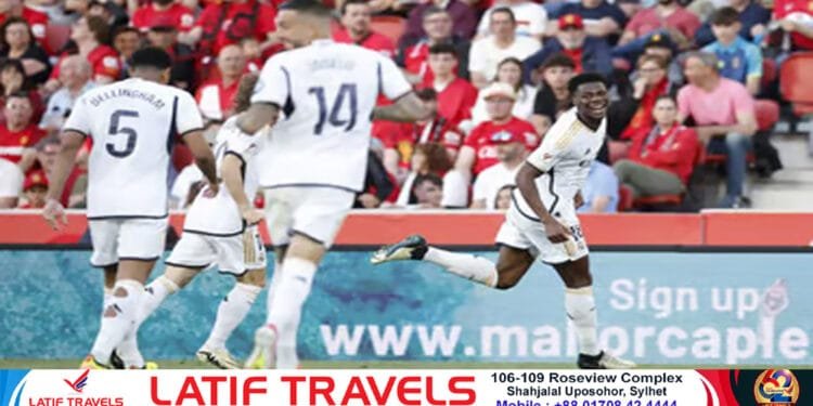 টানা জয়ের হালি রিয়াল মাদ্রিদের