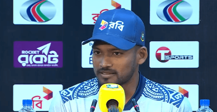 ‘কেন হয়েছে তার উত্তর নেই’, ক্যাচ মিস প্রসঙ্গে শান্ত