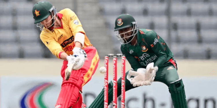 বেনেট-রাজার ঝড়ো ফিফটিতে জিম্বাবুয়ের কাছে হারল বাংলাদেশ