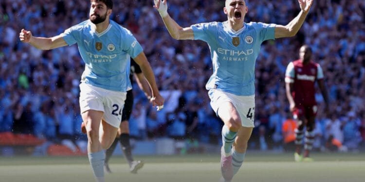 দাপুটে জয়ে চ্যাম্পিয়ন ম্যানচেস্টার সিটি