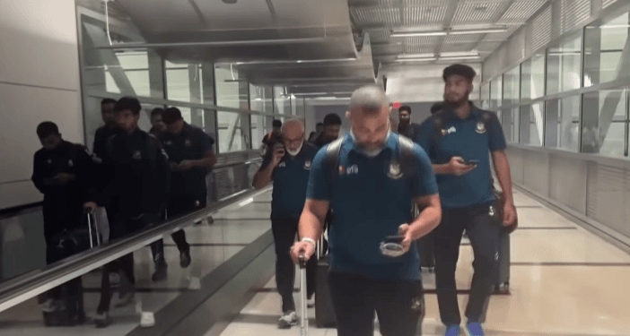 বিশ্বকাপ খেলতে মার্কিন মুল্লুকে পৌঁছাল বাংলাদেশ দল