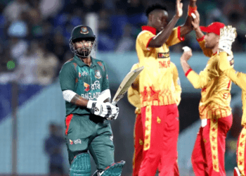 ১ রানে লিটন আউটের পর বৃষ্টিতে খেলা বন্ধ