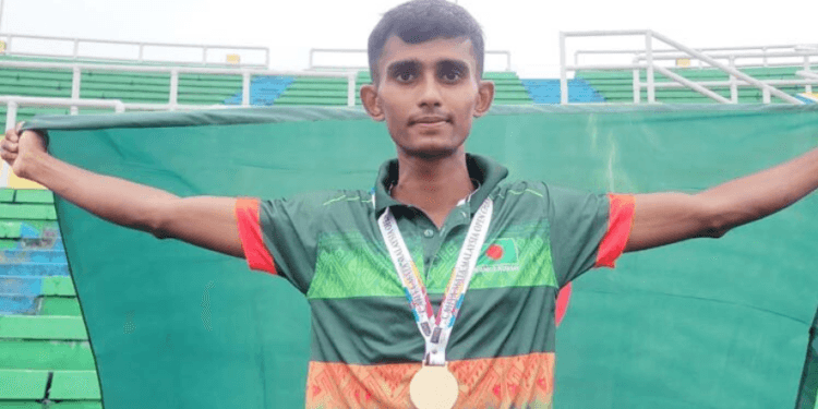 বাংলাদেশের আল আমিন মালেশিয়ায় স্বর্ণ জিতলেন