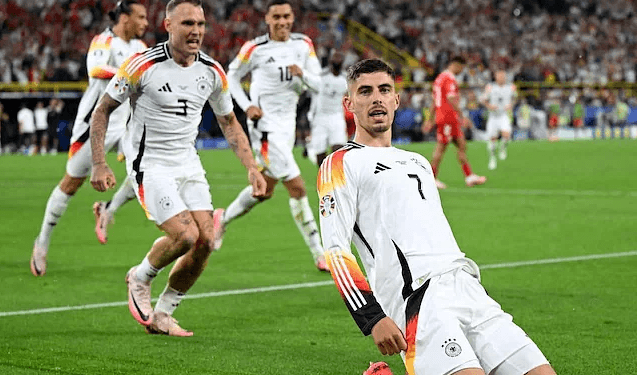 ইউরোয় বৃষ্টি বিঘ্নিত ডেনমার্ক ম্যাচ জিতে কোয়ার্টারে জার্মানি