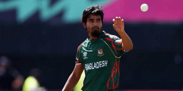 ক্যারিয়ার সেরা বোলিংয়ে ম্যাচ সেরা ‘সিলেট এক্সপ্রেস’ তানজীম সাকিব