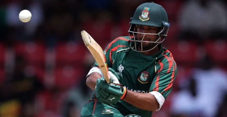 টি-টোয়েন্টিতে ২০ ইনিংস খেলে ফিফটি পেলেন সাকিব