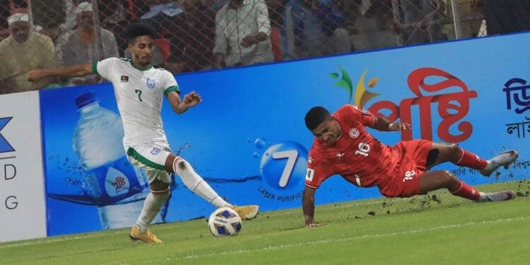 কাতারে প্রথমার্ধে ২ গোলে পিছিয়ে বাংলাদেশ