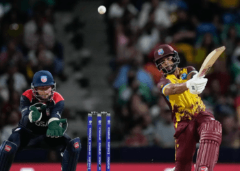 ওয়েস্টইন্ডিজের ছক্কা বৃষ্টিতে ভাসলো যুক্তরাষ্ট্র