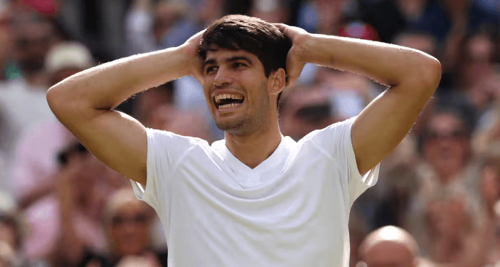 উইম্বলডনে আরেকবার চ্যাম্পিয়ন আলকারাজ