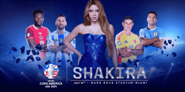 কোপার ফাইনালে শাকিরার কনসার্টের জন্য হাফটাইমের বিরতি ২৫ মিনিট