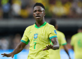 কোয়ার্টারফাইনালে নিষিদ্ধ ব্রাজিলের ভিনিসিউস জুনিয়র