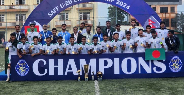 সাফে চ্যাম্পিয়ন বাংলাদেশ, শিরোপা উৎসর্গ ছাত্র আন্দোলনে শহিদ ও বন্যার্তদের