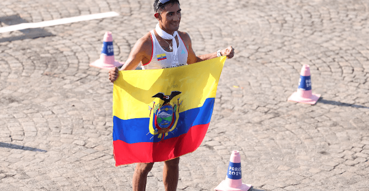 ২০ কিলোমিটার হাঁটা প্রতিযোগিতায় স্বর্ণ জিতল ইকুয়েডর