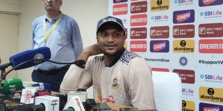 ভারতে বসে অবসরের ঘোষণা দিলেন সাকিব আল হাসান