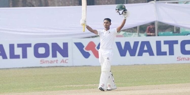 সিলেটে তানজিদ তামিমের সেঞ্চুরি, অপেক্ষায় ফরহাদ