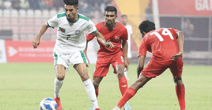 মালদ্বীপের কাছে হারলো বাংলাদেশ