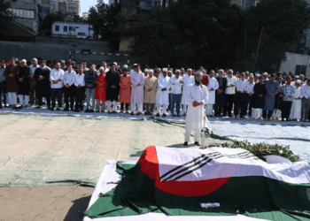 শ্রদ্ধা ও ভালোবাসায় জাকারিয়া পিন্টুর শেষ বিদায়