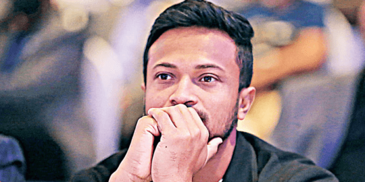 সাকিব ও তার স্ত্রী শিশিরের সব ব্যাংক হিসাব জব্দ