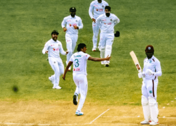 তাসকিনের ছয়ে বাংলাদেশের লক্ষ্য ৩৩৪ রান