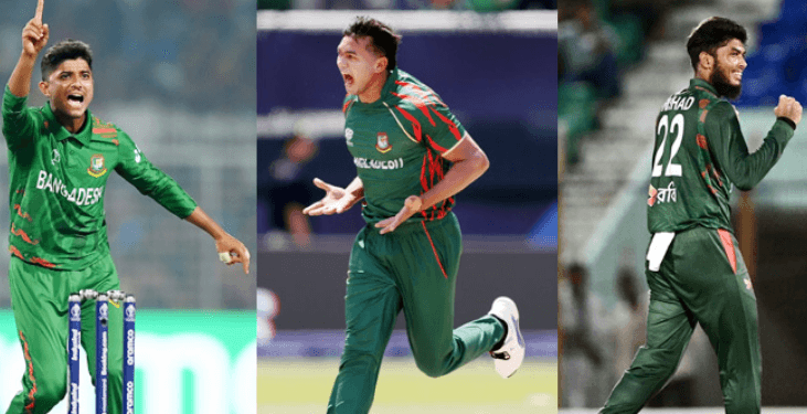 আইসিসি র্যাংকিংয়ে প্রথমবার সেরা দশে মেহদী, উন্নতি তাসকিন-রিশাদেরও