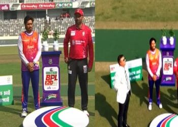 শুরু হলো বিপিএল, প্রেকটিস জার্সিতে টস করলেন রাজশাহীর অধিনায়ক বিজয়!