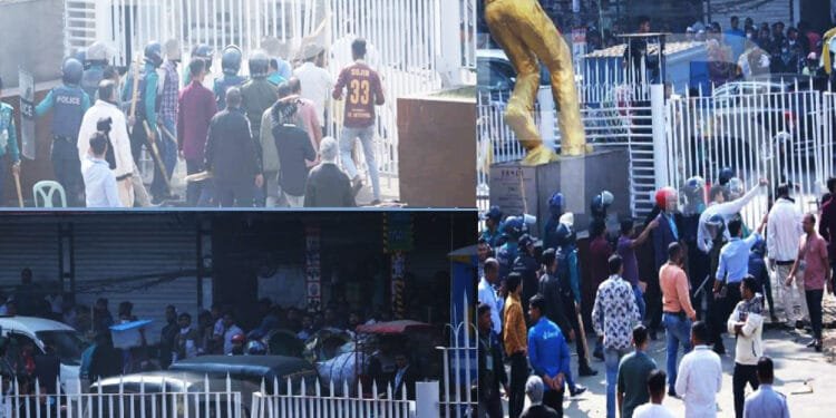 বিপিএল শুরুর আগে লাঠিসোটা হাতে স্টেডিয়ামে ঢুকলো এক দল, নিয়ন্ত্রণে সেনাবাহিনী