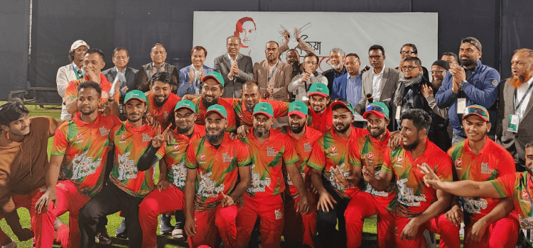 নাসুমের হাফ সেঞ্চুরি বৃথা গেলো তান্না-অলকের ব্যাটে