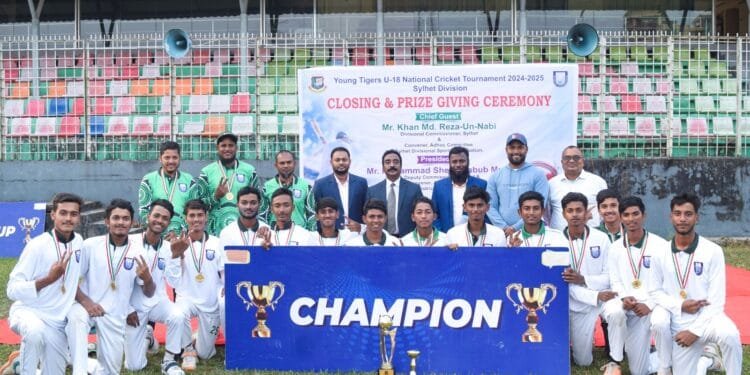 মৌলভীবাজারকে হারিয়ে চ্যাম্পিয়ন সিলেট