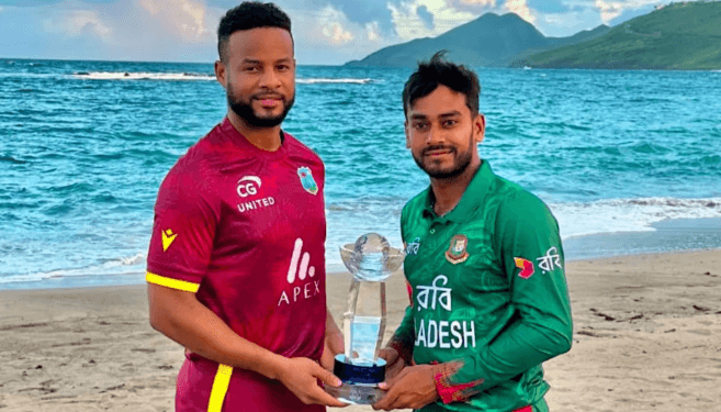 ওয়েস্ট ইন্ডিজে আগে ব্যাট করবে বাংলাদেশ