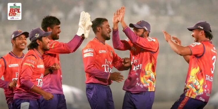 খেলোয়াড়দের টাকা দিতে না পারা রাজশাহী হারিয়ে দিল রংপুরকে