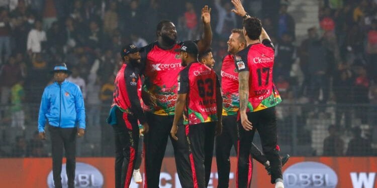 টানা তিন হার সিলেট স্ট্রাইকার্সের