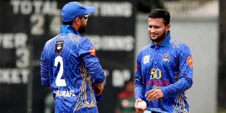 সাকিবকে মাঠে নামাতে চায় লিজেন্ডস অব রূপগঞ্জ