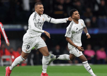 রদ্রিগোদের গোলে মাদ্রিদ ডার্বি জিতলো রিয়াল