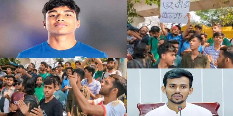 ফাহামিদুল ইস্যুতে ক্রীড়া উপদেষ্টার বৈঠক, শাহবাগে চলছে বিক্ষোভ