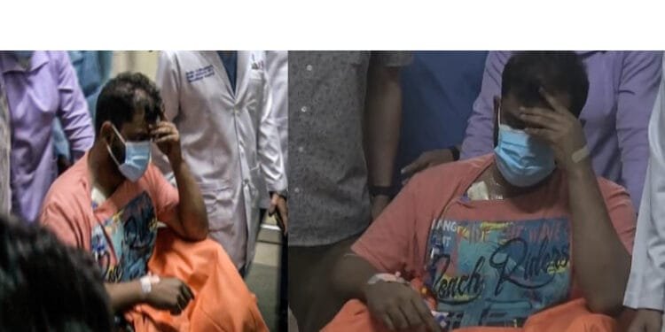 হুইল চেয়ারে কেপিজে হাসপাতাল ছেড়ে ঢাকায় তামিম