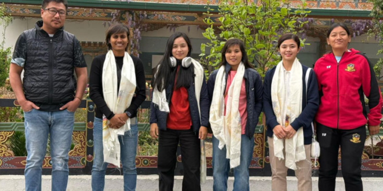 ভুটানে পারো এফসির উষ্ণ অভ্যার্থনা বাংলাদেশের নারী ফুটবলারদের