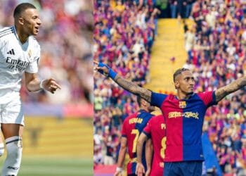 এল ক্লাসিকোতে ভাঙলো ১০৩ বছরের রেকর্ড, বৃথা গেলো এমবাপের হ্যাটট্রিক