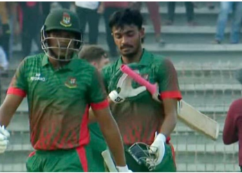 মাহফিজুলের ব্যাটে দক্ষিণ আফ্রিকা ইর্মাজিং দলকে হারিয়ে শুরু বাংলাদেশের