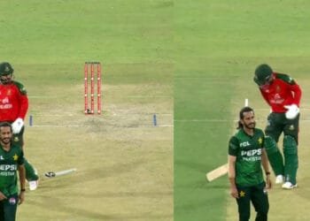 আউট হয়ে মেজাজ হারালেন লিটন, ছুঁড়ে মারলেন ব্যাট