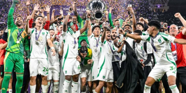 জাপানি ক্লাবকে হারিয়ে প্রথমবার এএফসি চ্যাম্পিয়ন্স লিগের চ্যাম্পিয়ন আল আহলি